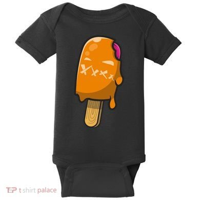 Mean Ice Cream Monster Baby Bodysuit