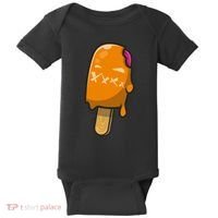 Mean Ice Cream Monster Baby Bodysuit thumb 0