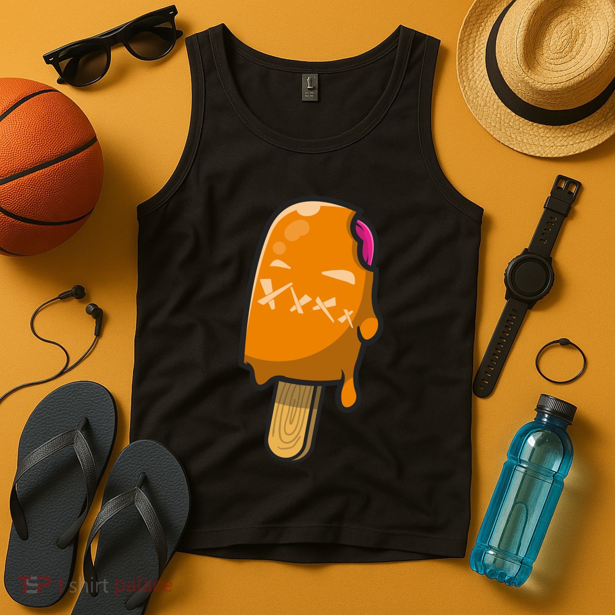 Mean Ice Cream Monster Tank Top