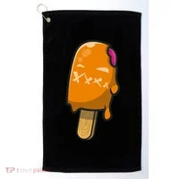 Mean Ice Cream Monster Golf Towel thumb 0