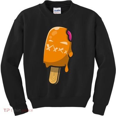Mean Ice Cream Monster Kids Sweatshirt