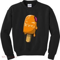 Mean Ice Cream Monster Kids Sweatshirt thumb 0