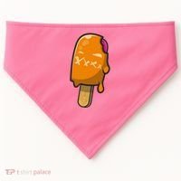 Mean Ice Cream Monster USA-Made Doggie Bandana thumb 0
