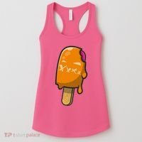 Mean Ice Cream Monster Women's Tank Top thumb 0