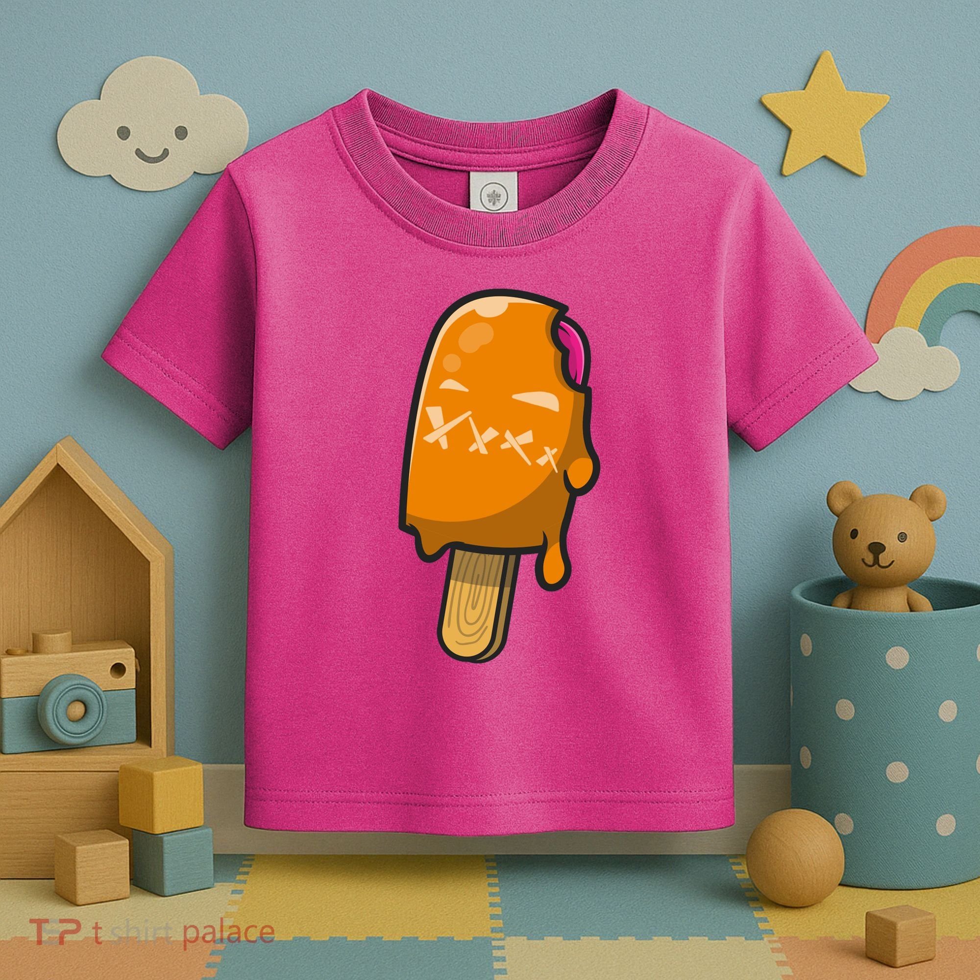 Mean Ice Cream Monster Toddler T-Shirt