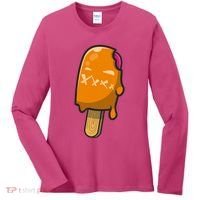 Mean Ice Cream Monster Women's Long Sleeve Shirt thumb 0