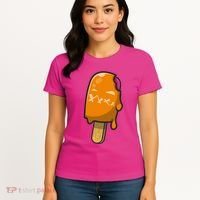Mean Ice Cream Monster Women's T-Shirt thumb 4