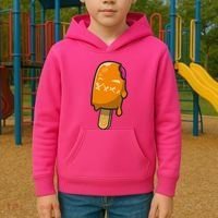 Mean Ice Cream Monster Kids Hoodie thumb 2