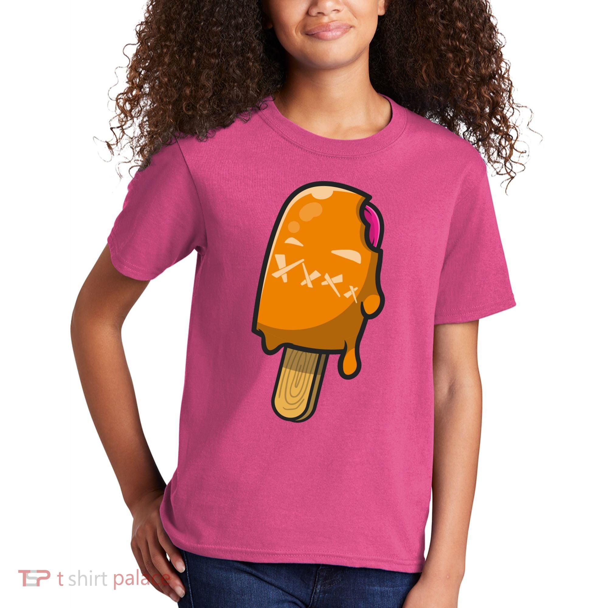 Mean Ice Cream Monster Kids T-Shirt