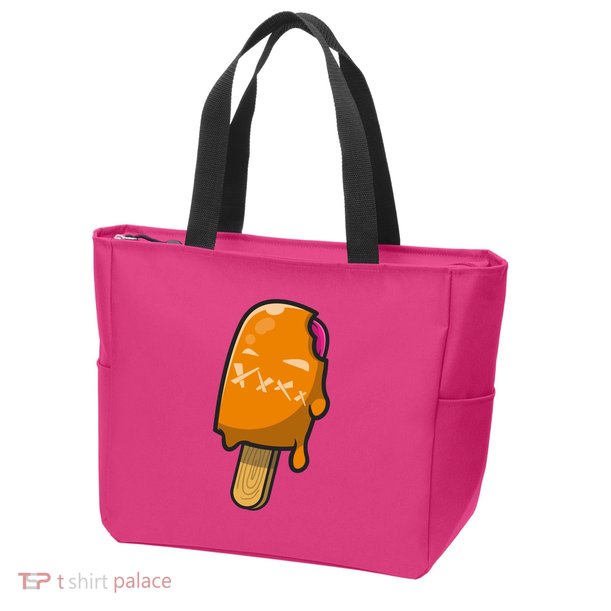 Mean Ice Cream Monster Tote Bag