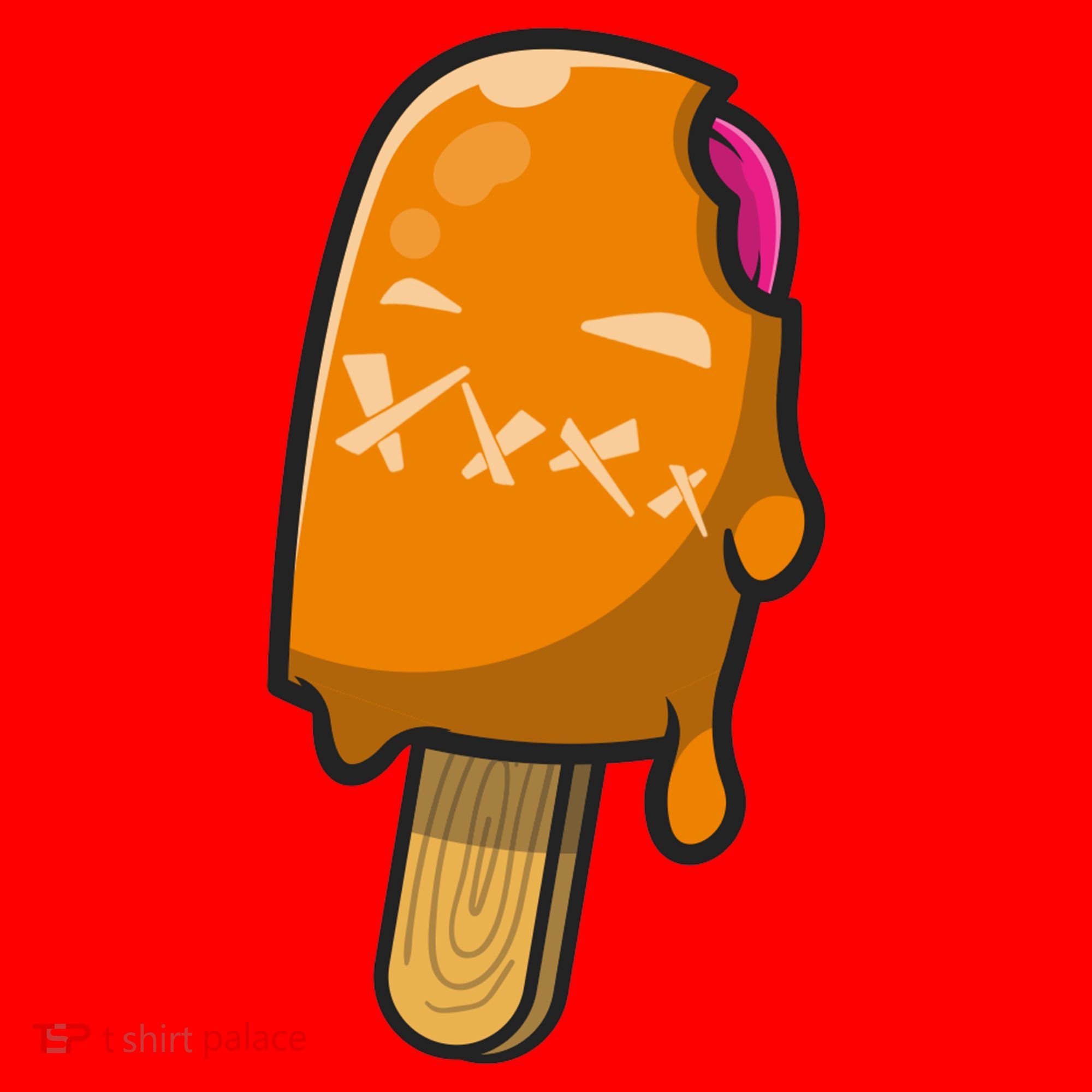 Mean Ice Cream Monster Santa Hat