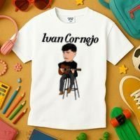 Mexico Ivan Cornejo Acustico Musica Cantante Music Mexico Kids T-Shirt thumb 3