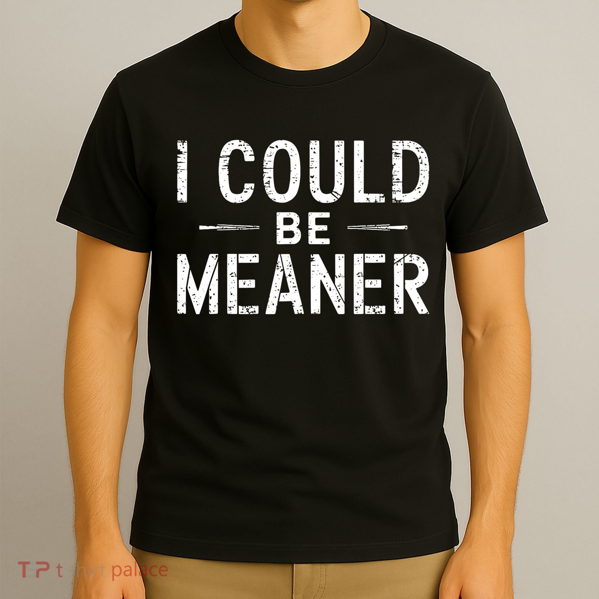 Meme I Could Be Meaner Vintage Retro Funny  T-Shirt