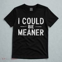 Meme I Could Be Meaner Vintage Retro Funny  T-Shirt thumb 5