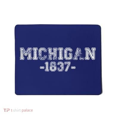 Michigan 1837 Retro Mousepad