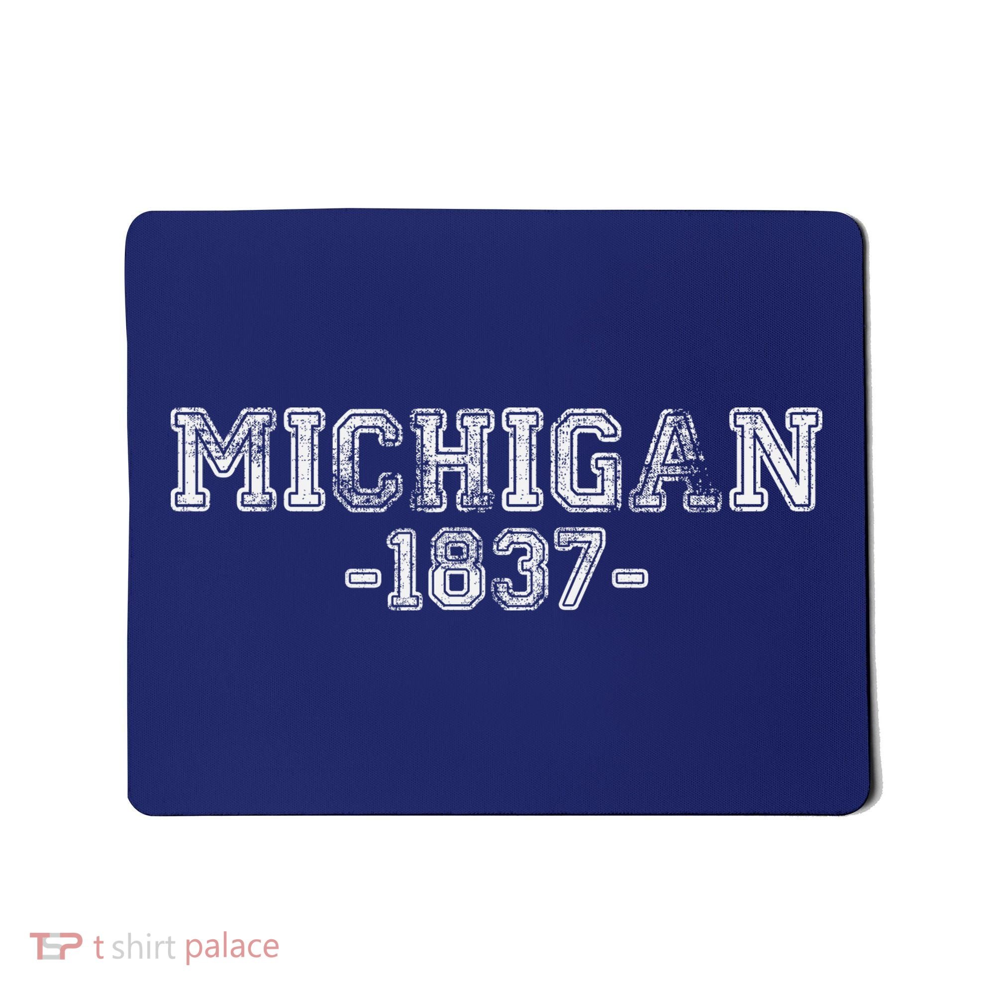 Michigan 1837 Retro Mousepad