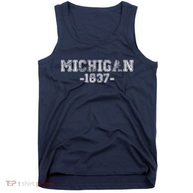 Michigan 1837 Retro Tank Top