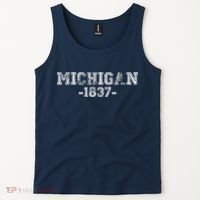 Michigan 1837 Retro Tank Top thumb 2