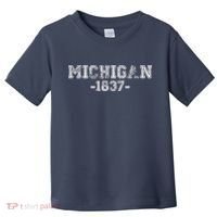 Michigan 1837 Retro Toddler T-Shirt thumb 0
