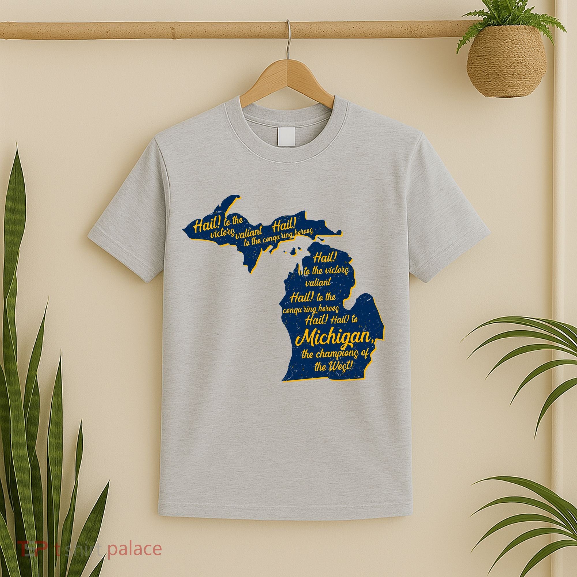 Michigan Fight Song College Sports Fan T-Shirt