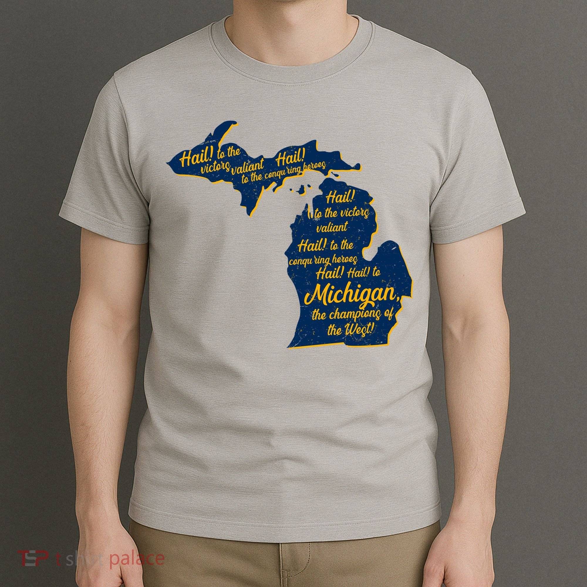 Michigan Fight Song College Sports Fan T-Shirt