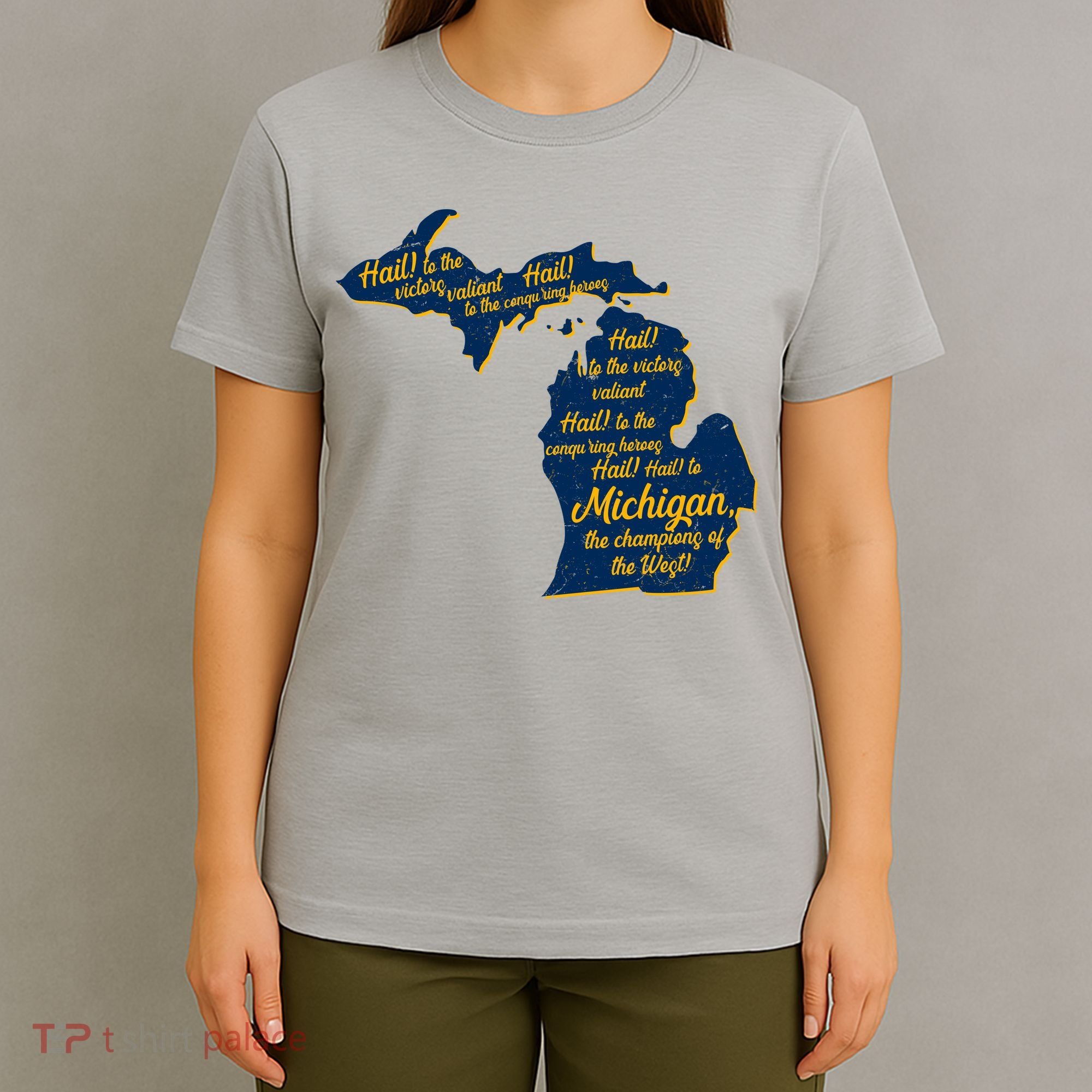 Michigan Fight Song College Sports Fan T-Shirt