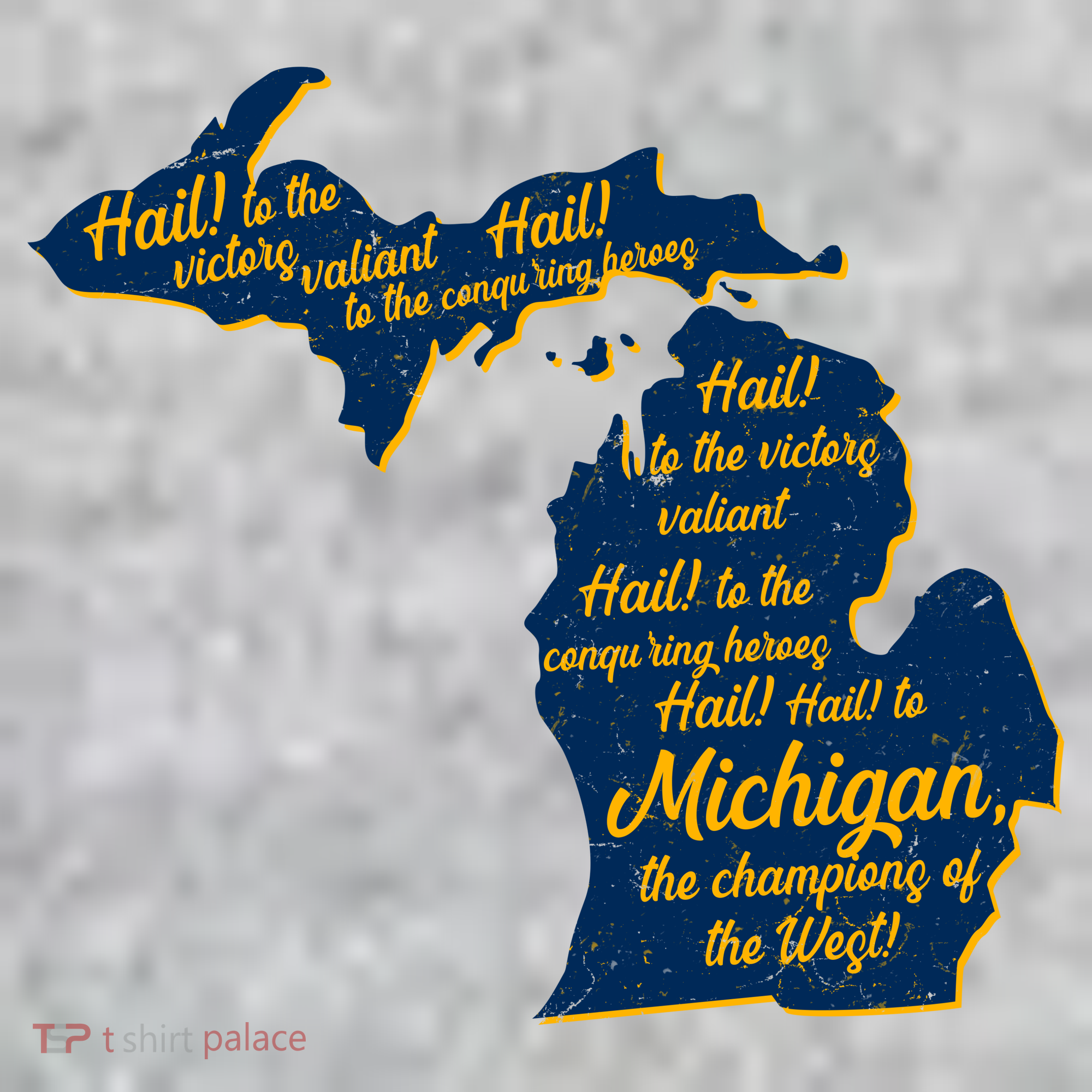 Michigan Fight Song College Sports Fan T-Shirt
