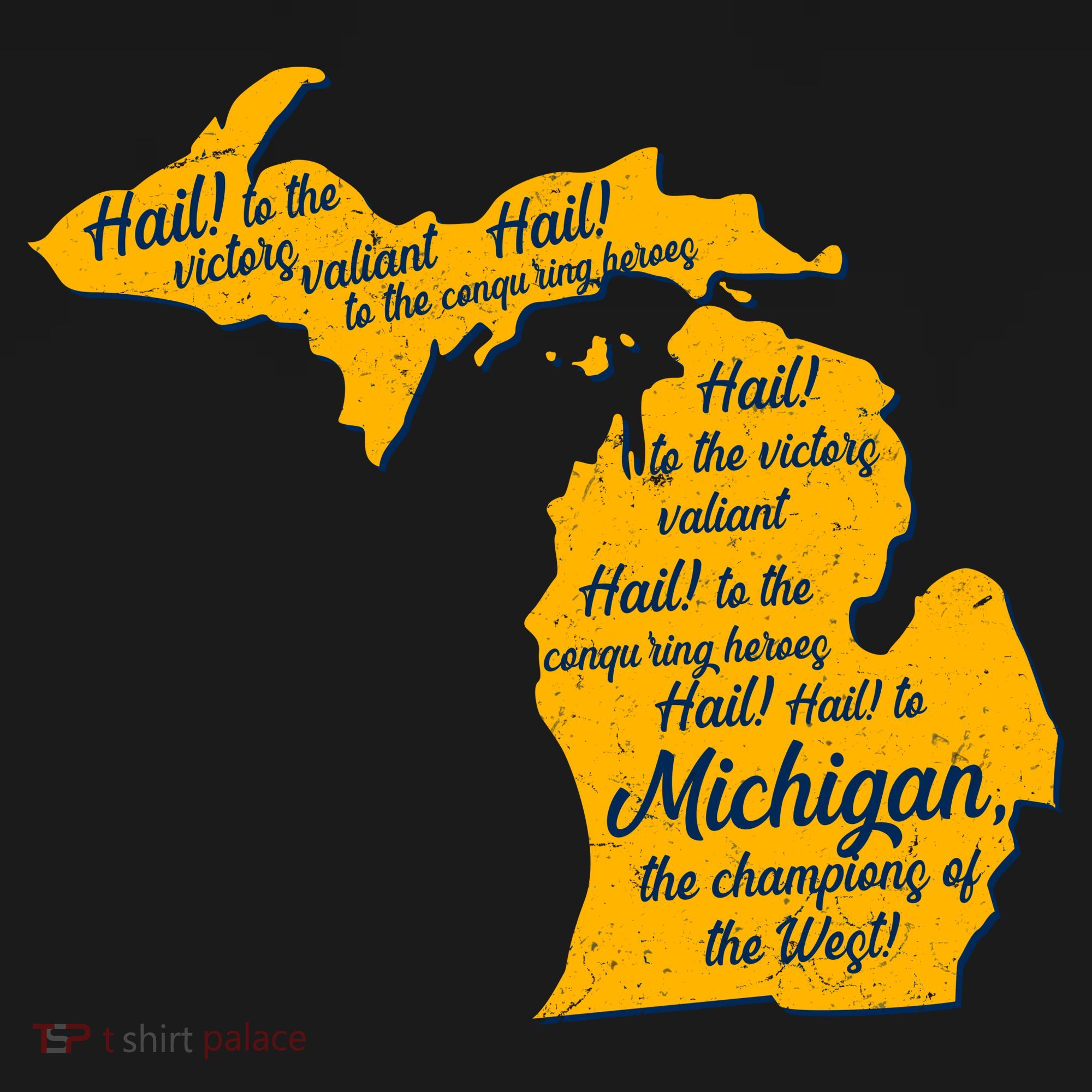 Michigan Fight Song College Sports Fan Women's Tank Top