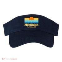 Michigan Great Lakes State Retro Sun Lake Visor thumb 0