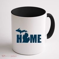Michigan Home Mitten State Coffee Mug thumb 1