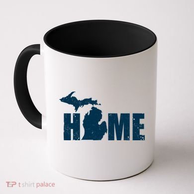 Michigan Home Mitten State Coffee Mug