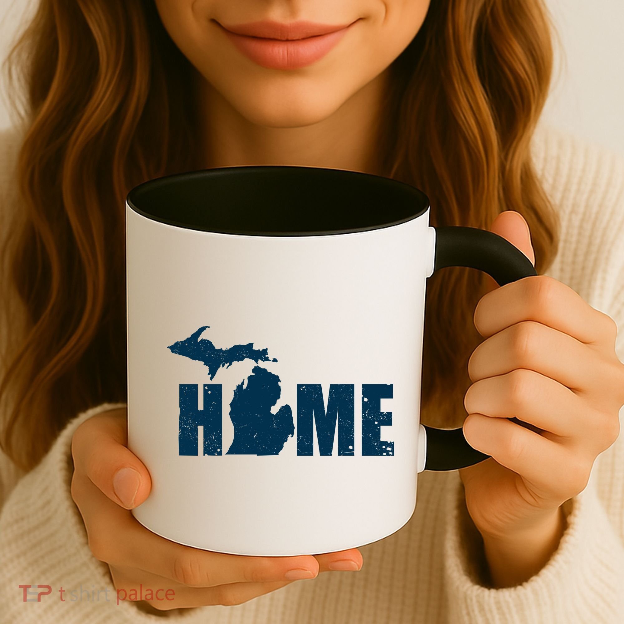 Michigan Home Mitten State Coffee Mug