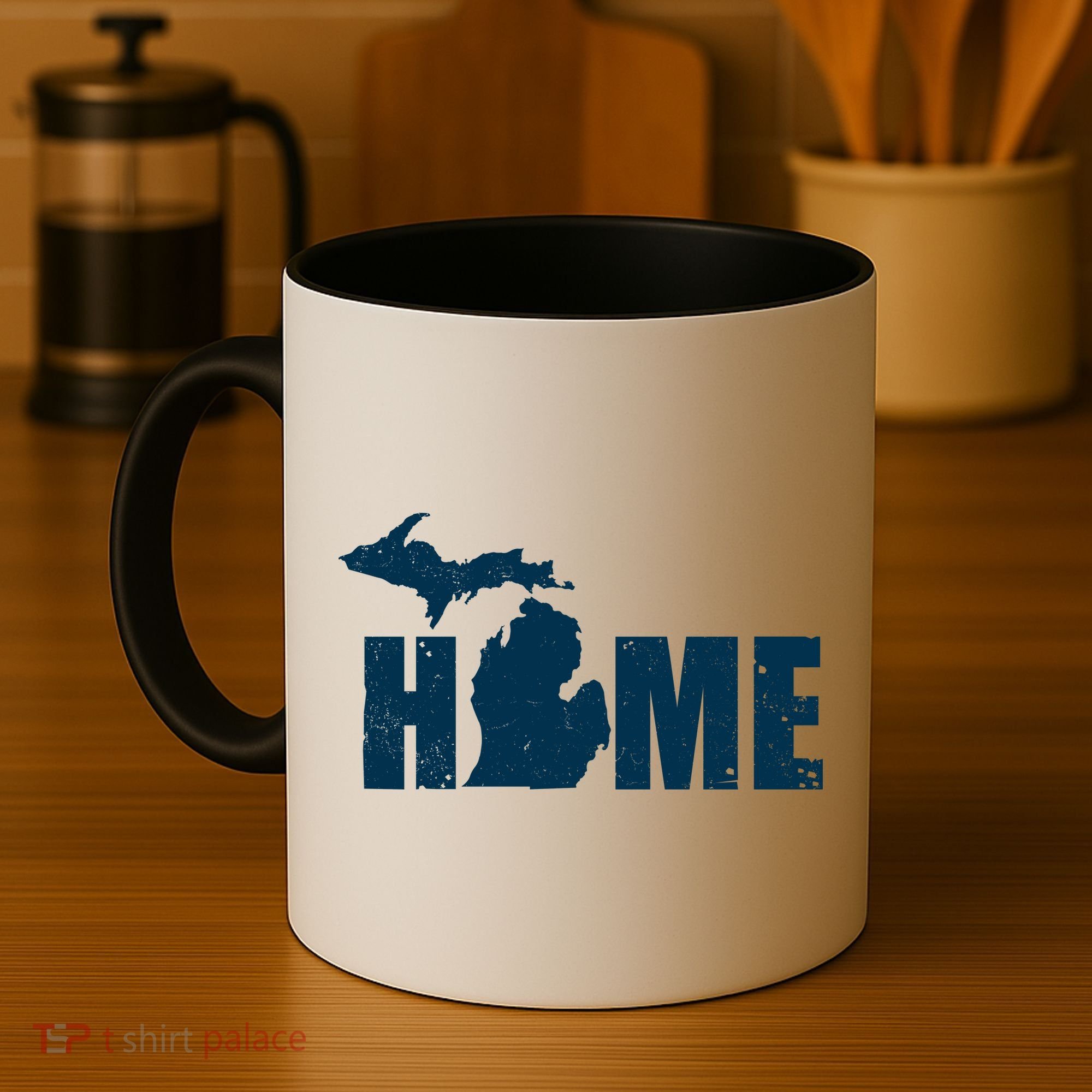 Michigan Home Mitten State Coffee Mug