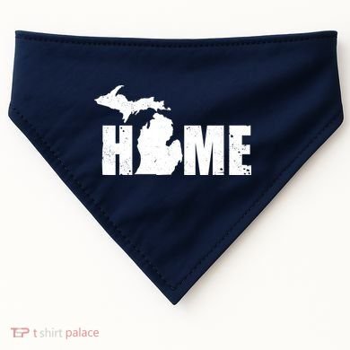 Michigan Home Mitten State USA-Made Doggie Bandana