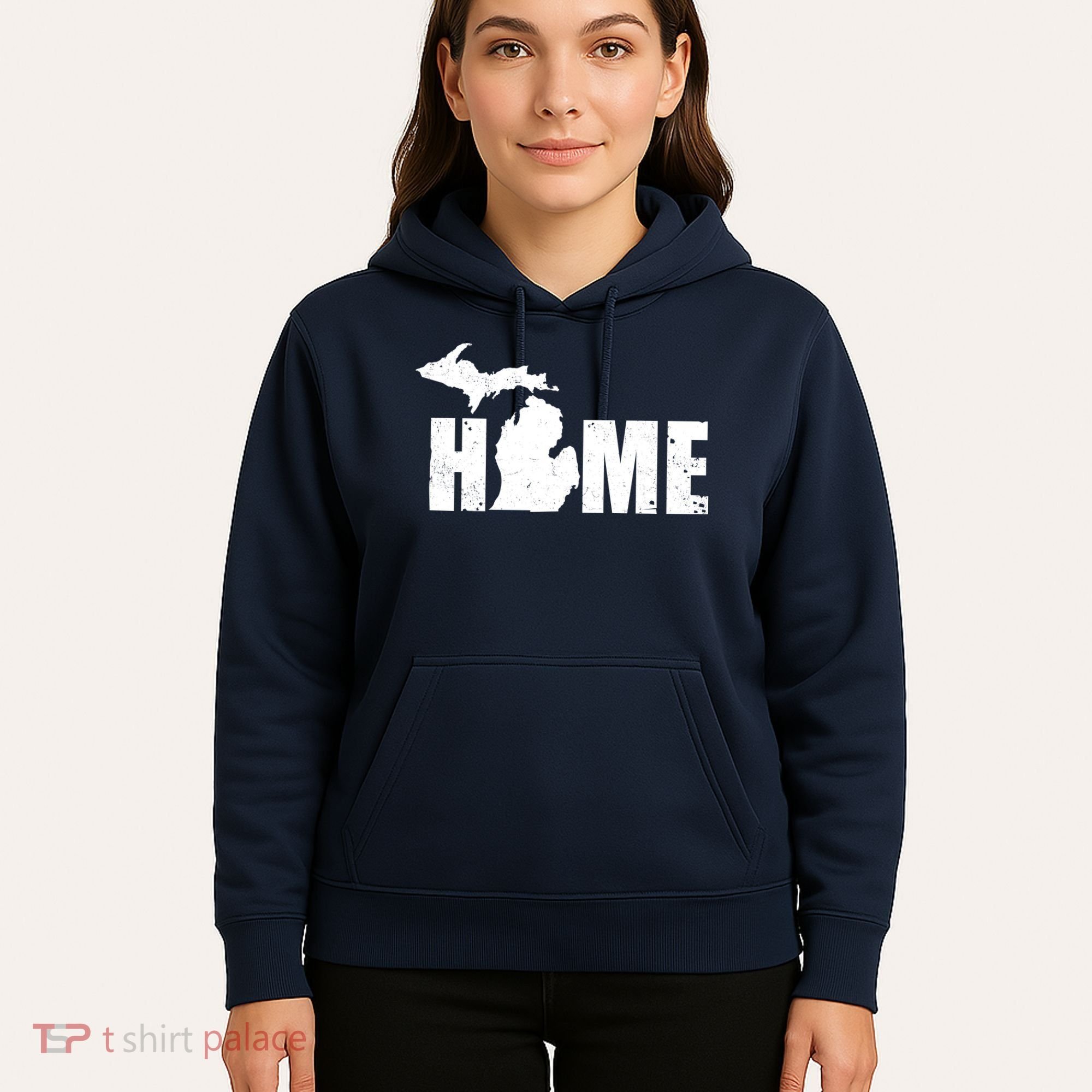 Michigan Home Mitten State Hoodie