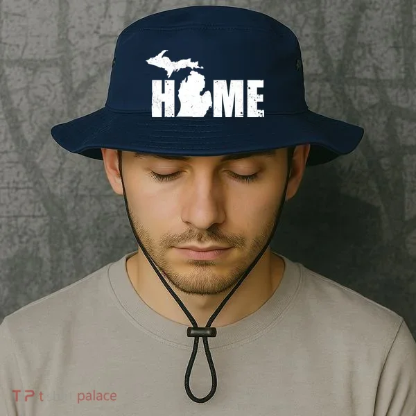 Michigan Home Mitten State Bucket Hat
