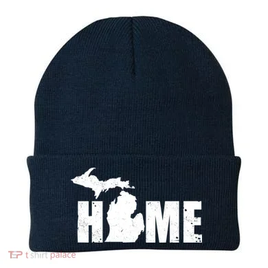Michigan Home Mitten State Beanie