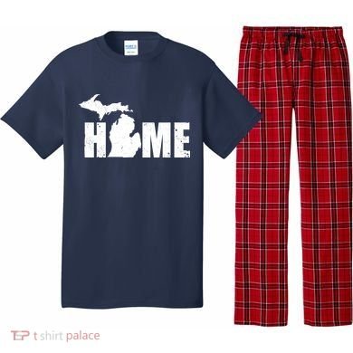 Michigan Home Mitten State Pajama Set