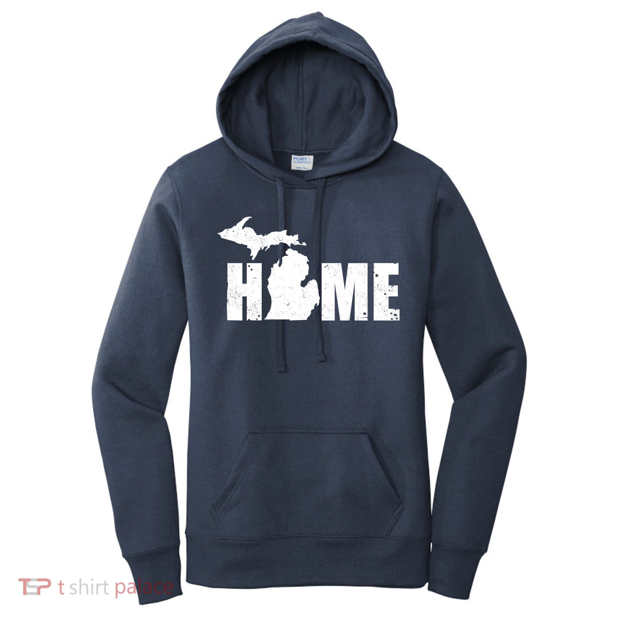 Michigan Home Mitten State Women's Hoodie