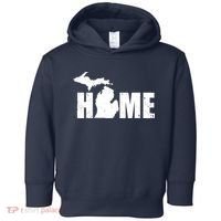 Michigan Home Mitten State Toddler Hoodie thumb 0