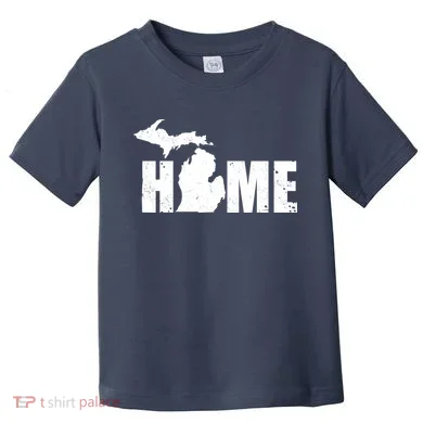 Michigan Home Mitten State Toddler T-Shirt