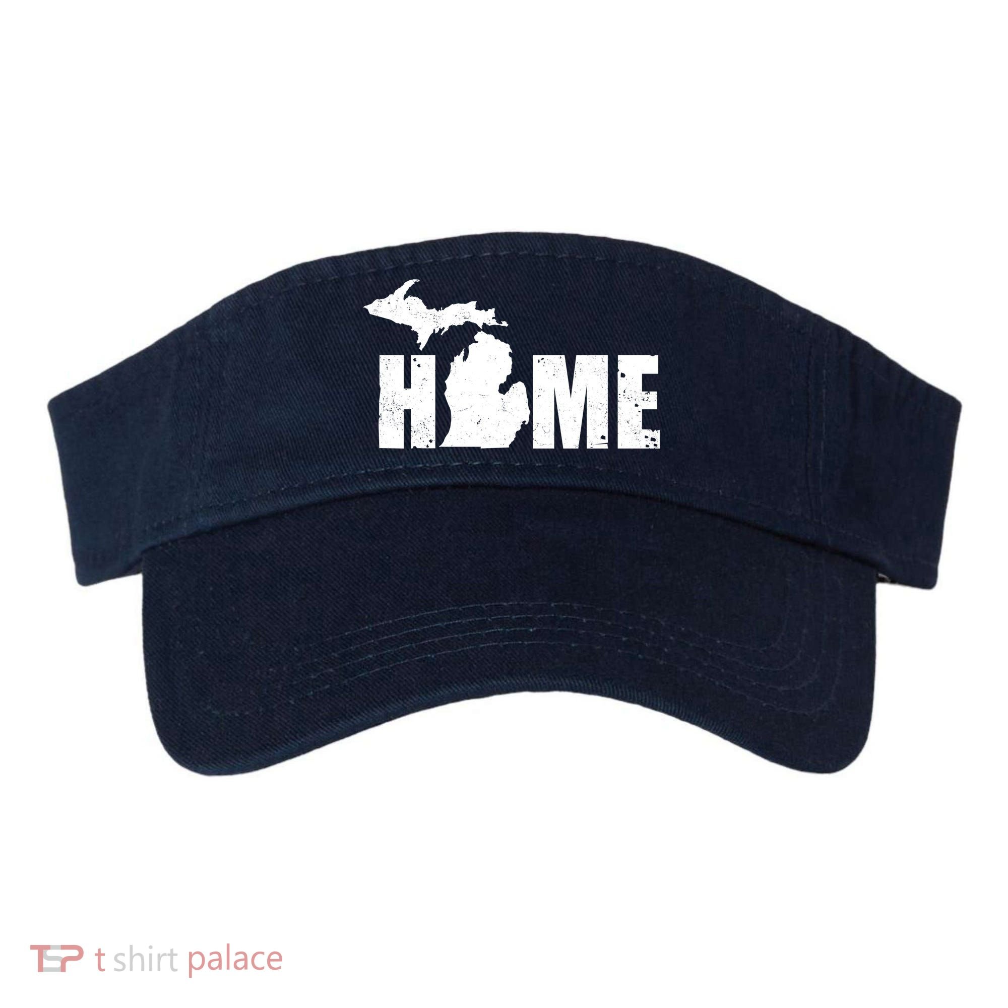 Michigan Home Mitten State Visor