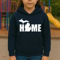 Michigan Home Mitten State Kids Hoodie thumb 3