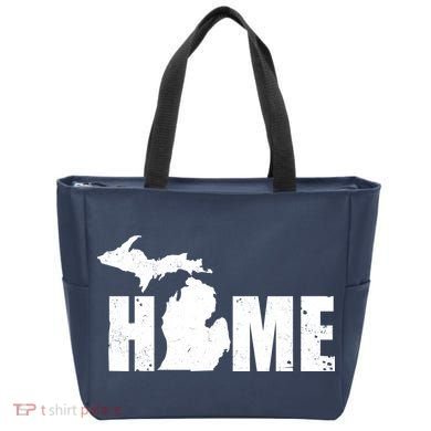 Michigan Home Mitten State Tote Bag