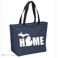 Michigan Home Mitten State Tote Bag thumb 2