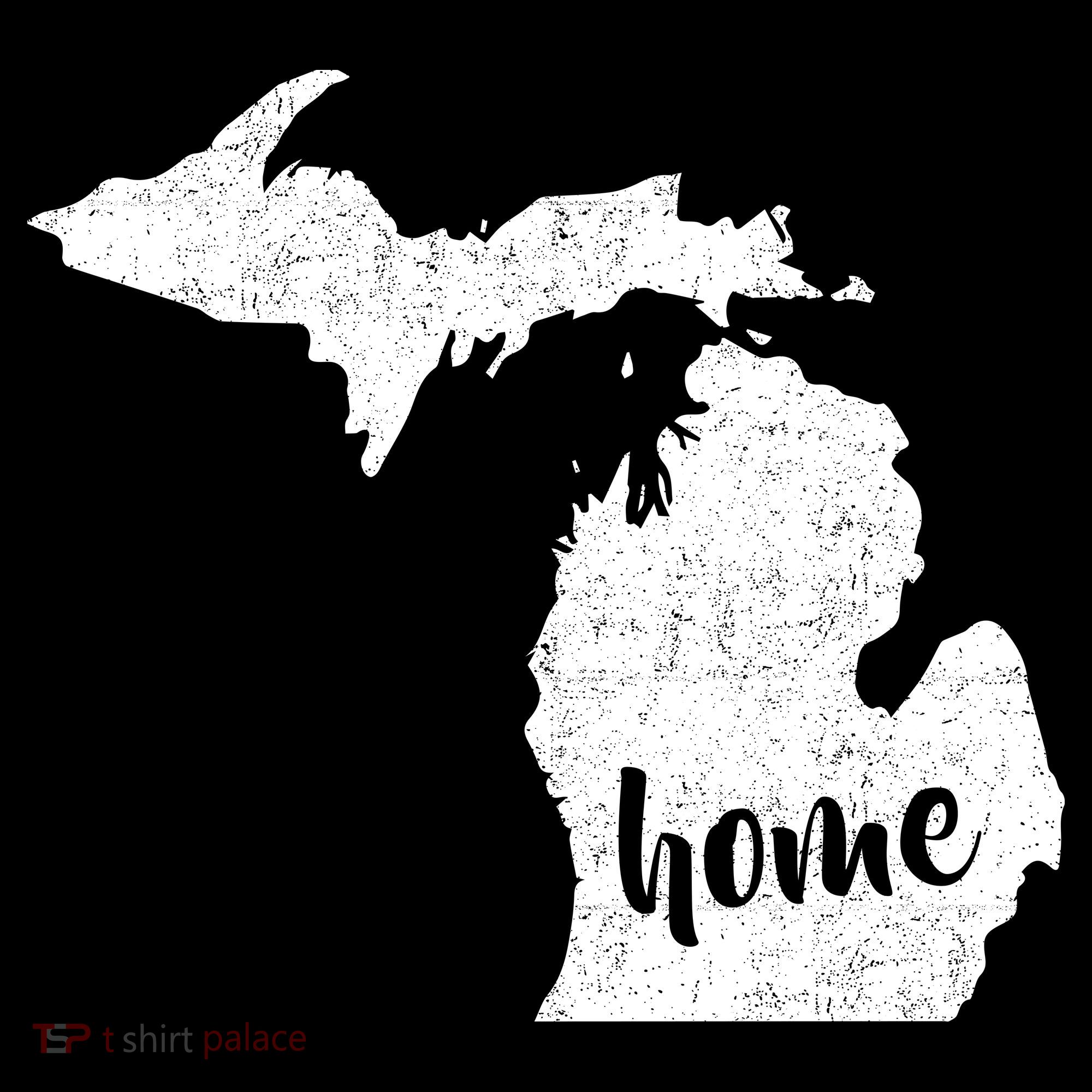 Michigan Home State Ornament