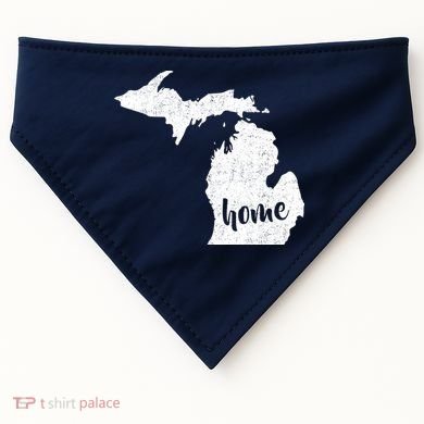 Michigan Home State USA-Made Doggie Bandana