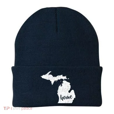 Michigan Home State Beanie