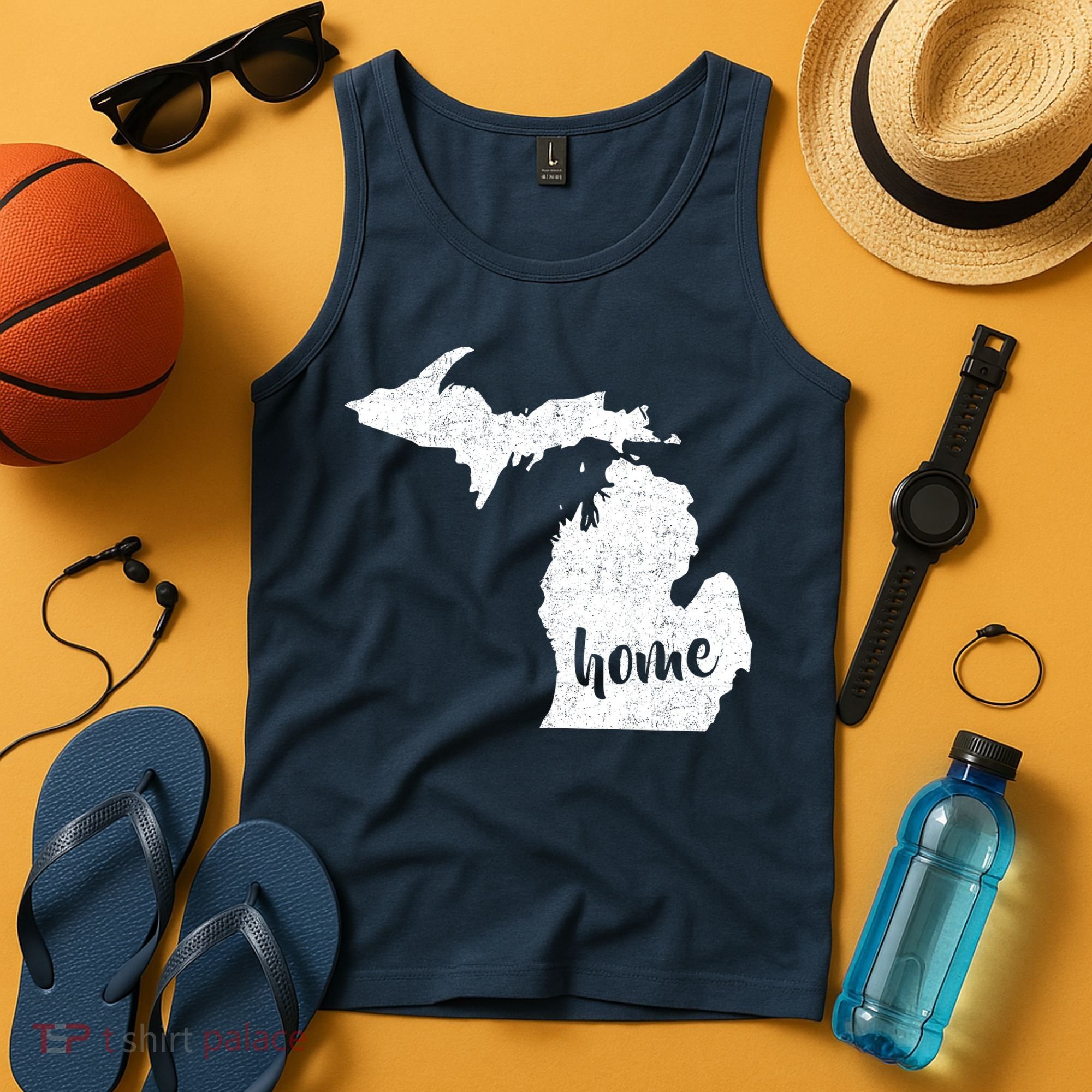 Michigan Home State Tank Top