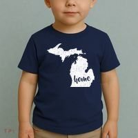 Michigan Home State Toddler T-Shirt thumb 2